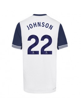 Tottenham Hotspur Brennan Johnson #22 Replika Hemmakläder 2024-25 Kortärmad